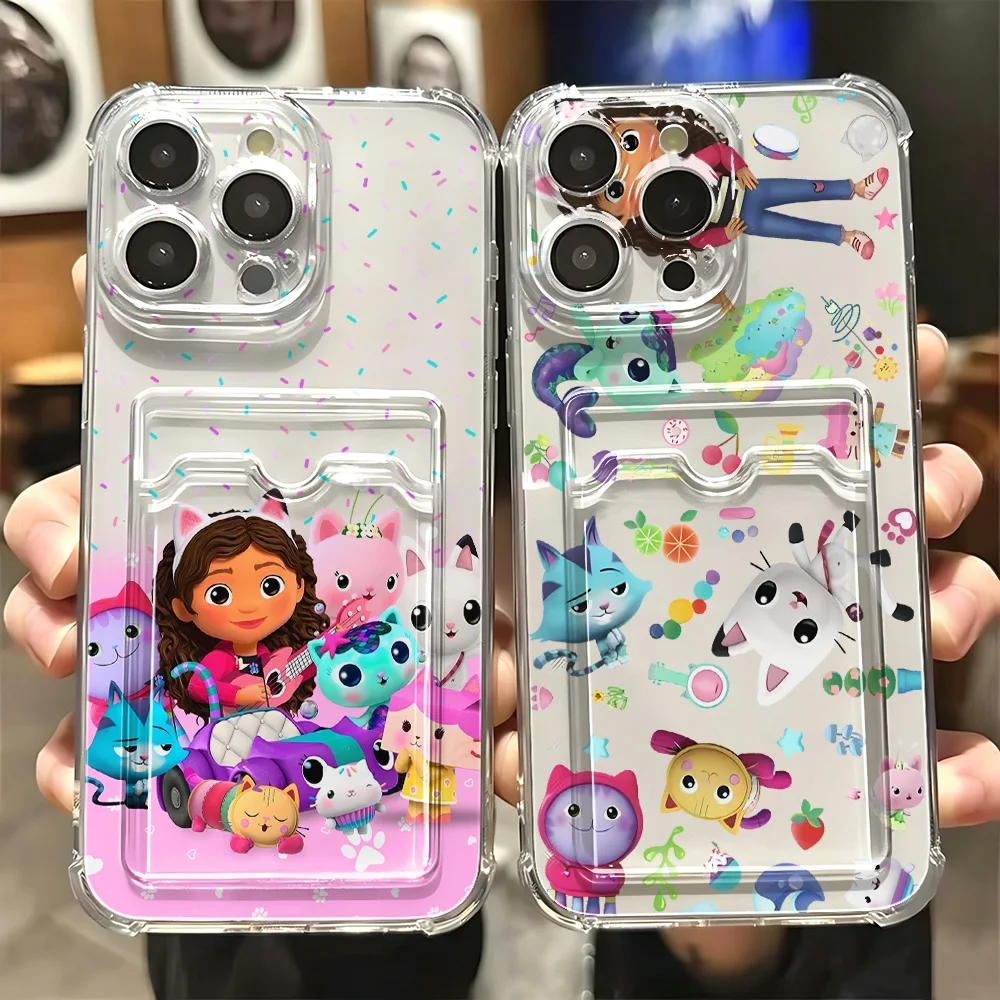 Фото Милый чехол-картхолдер Gabbys Dollhouse для Samsung Galaxy A17 A07 A56 A36 A26 A55 A35 A06 A24 A14 A54 A15 A25 A34 A23 4G 5G №1