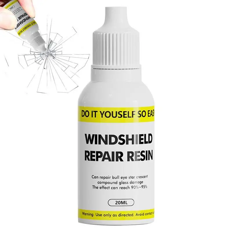 

Car Windshield Crack Repair Kit Portable Window Cracks Repair Kit Vehicles Glass Repair Tool Windscreen Scratch Restore Fluid