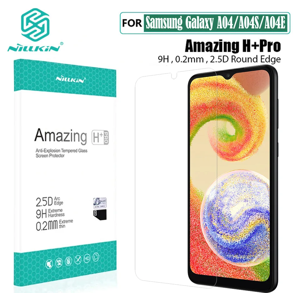 

Nillkin For Samsung Galaxy A04 A04S Tempered Glass H+PRO 2.5D 0.2mm Phone Sticker Screen Protector For Samsung A04E Glass Film