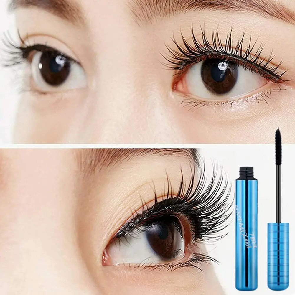 

Natural Volumizing Mascara Ultra-Fine Eyelashes Long Mascara 4D Silk Fiber Waterproof Curling Mascara Volume Extension Cosmetics
