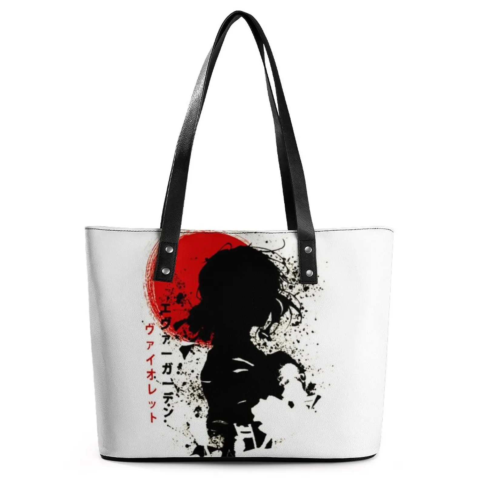 Японские чернильные фиолетовые сумочки Evergarden Waifu, милые сумки-тоуты для девушек из аниме «военная машина», сумка через плечо в стиле ретро, ш...