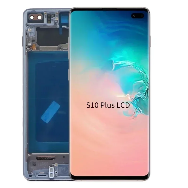 100% AMOLED S10 + ЖК-дисплей для SAMSUNG Galaxy S10 Plus, дисплей G975 G9750 SM-G975FDS G975FN G975U, дигитайзер сенсорного экрана в сборе (art.: 3920c90ec2bbd) - 3920c90ec2bbd