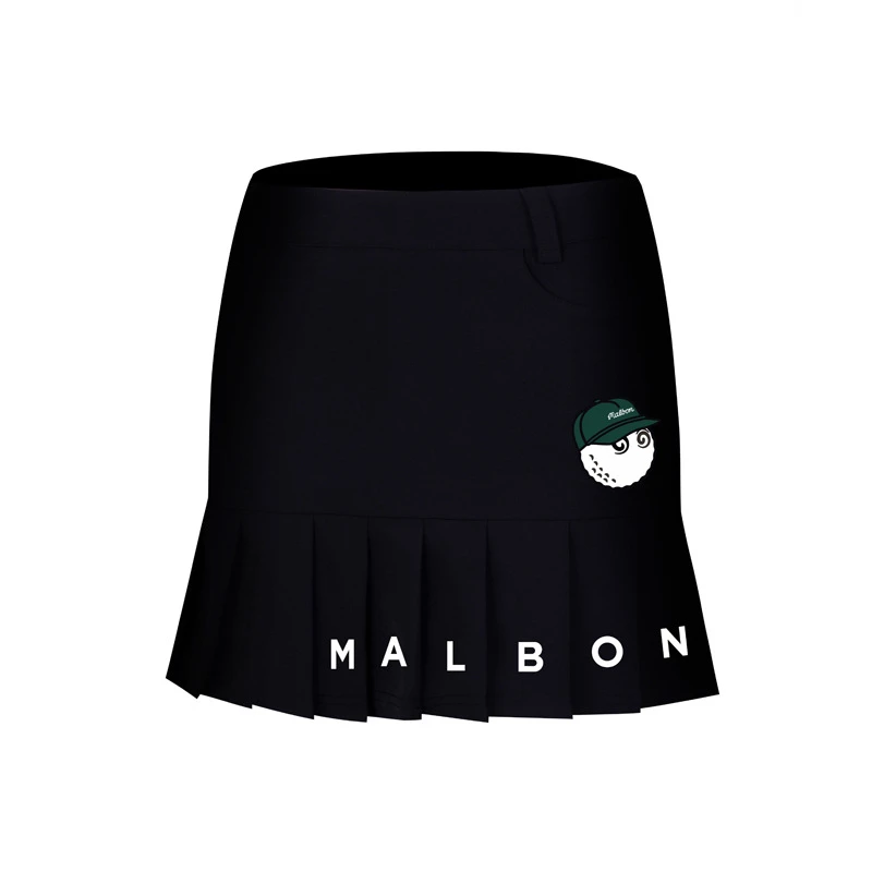 Golf clothing female short skirt Korean version of the Slim fashion thin pleated skirt quick dry anti-flight women's half-body b