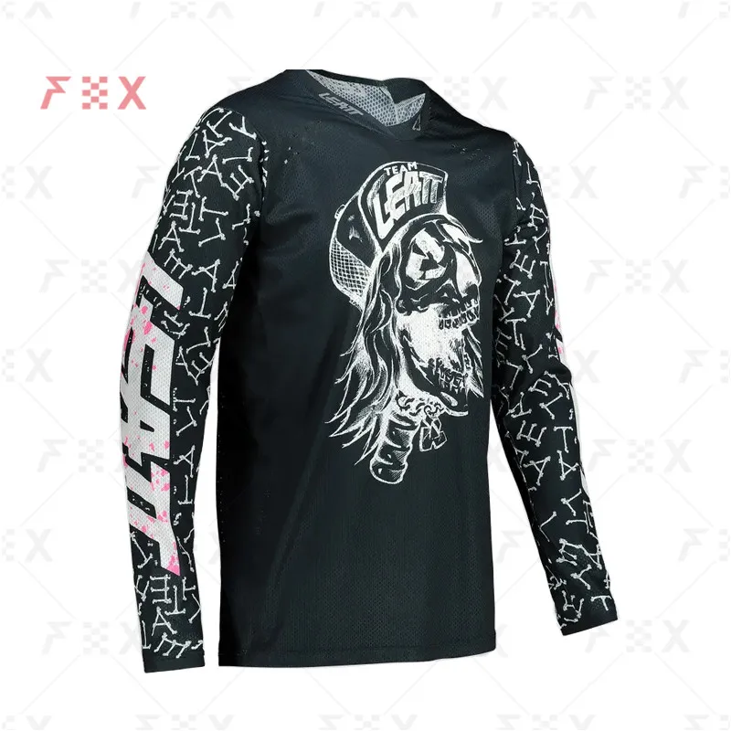 

2021 Off Road ATV Racing T-Shirt 2021 AM RF Bicycle Cycling Bike Downhill Jersey Motorcycle Jersey Motocross MTB TEAM Leatt