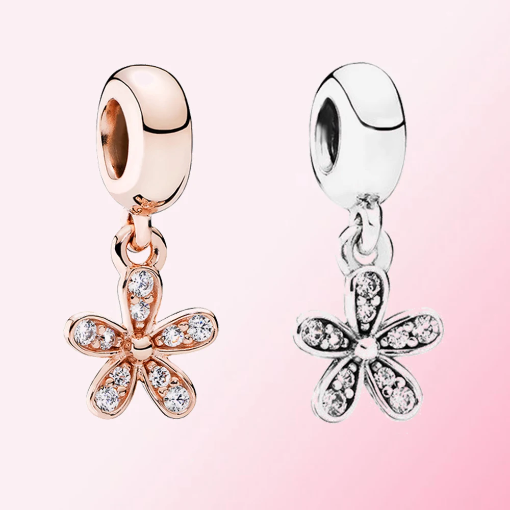 

Женский браслет «сделай сам» из серебра 100% пробы с розами