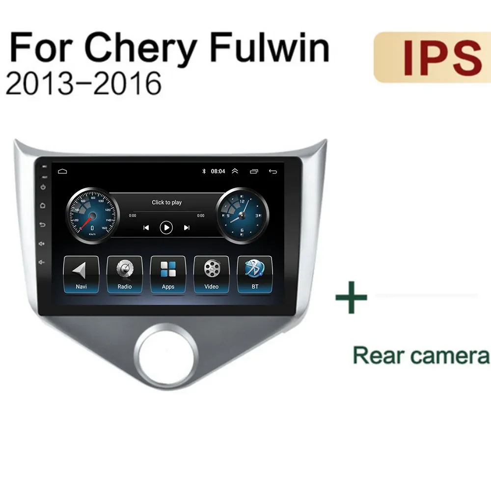 

Автомагнитола 2 Din для Chery Fulwin 2 Very A13 2013-2016, мультимедийный видеоплеер, навигация, стерео, GPS, без Dvd