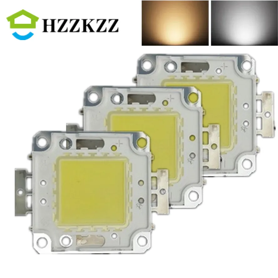 

10W 20W 30W 50W 100W DC 12V 36V COB LED Chip Lamp Bulb Chips for Spotlight Floodlight Garden Square Integrated Light LED Beads