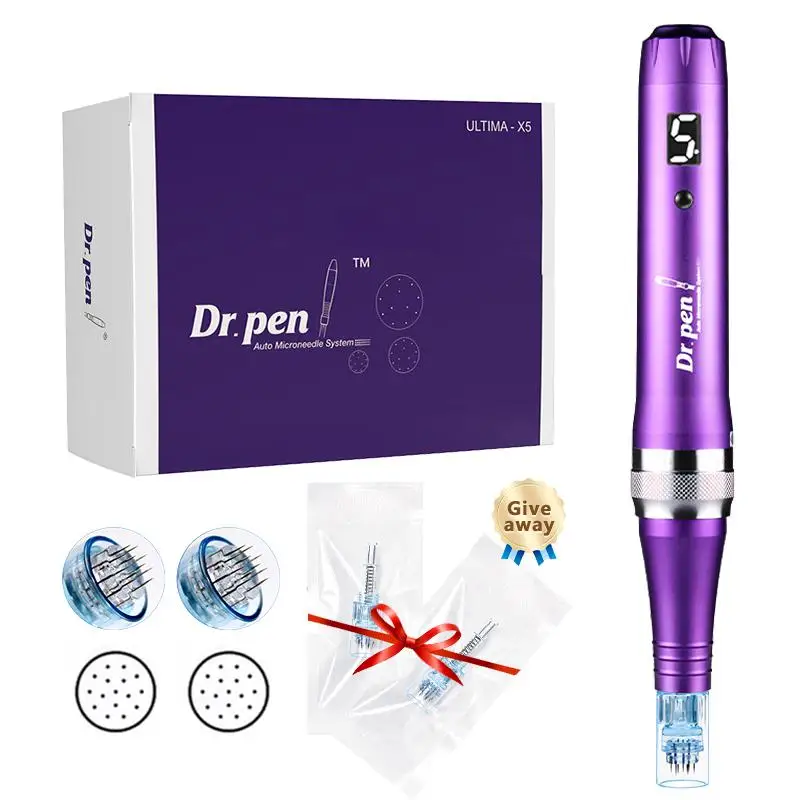 Wireless Dr. Pen Ultima X5 Wireless Microneedling Derma Pen Remove Scar Reduce Wrinkles Stretch Marks Removal Skin Care Rolling