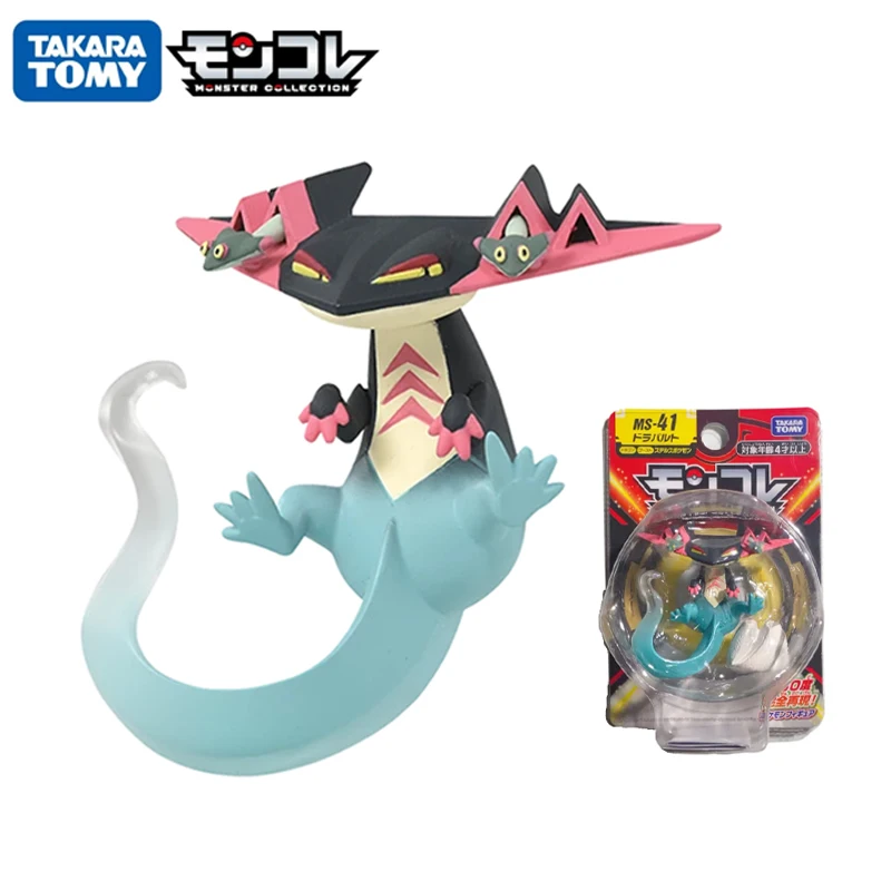 

Takara Tomy Tomica Pokemon Pocket Monster Moncolle MS-41 Dragapult 3-5Cm Mini Resin Anime Gambar Mainan untuk Anak-anak Koleksi
