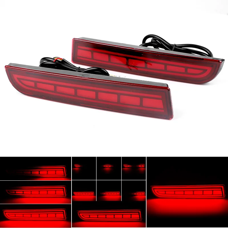 Отражатель для заднего бампера Mitsubishi Lancer Evolution X Outlander 2008 ~ 2017