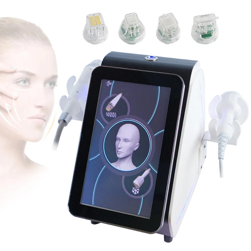 

NEW Portable Radiofrequency Skin Tightening Micro Needle Fractional RF Face Lifting Lift Microneedling Machine With Cold Hammer