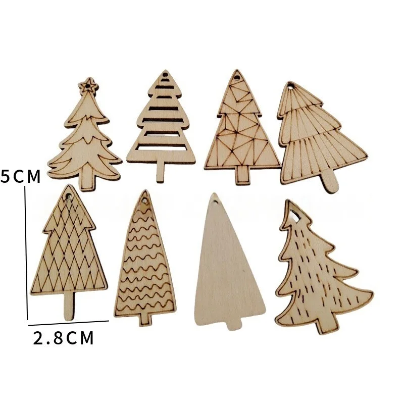 Деревянные заготовки для сережек 