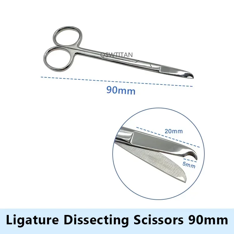 

Ножницы для разбора лигатуры Spencer, 1 шт., ножницы для резки швов из нержавеющей стали, хирургические инструменты