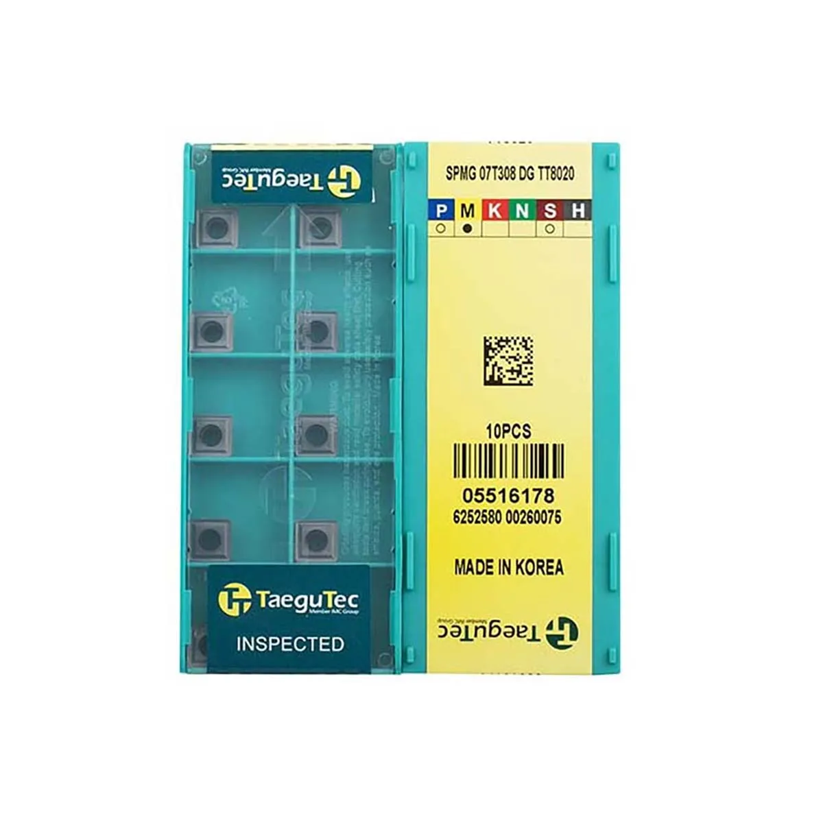 

TaeguTec 100% Original SPMG SPMG140512 SPMG110408 SPMG090408 SPMG07T308 SPMG060204 SPMG050204 Indexable Inserts for U Drill