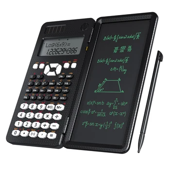 Scientific Calculator With Writing Tablet 991MS 349 Functions Engineering Financial calculator For School Students Office Solar 1