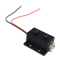 focusable 505nm 30mw green laser diode module with 12mm heatsink long time work dotlinecross