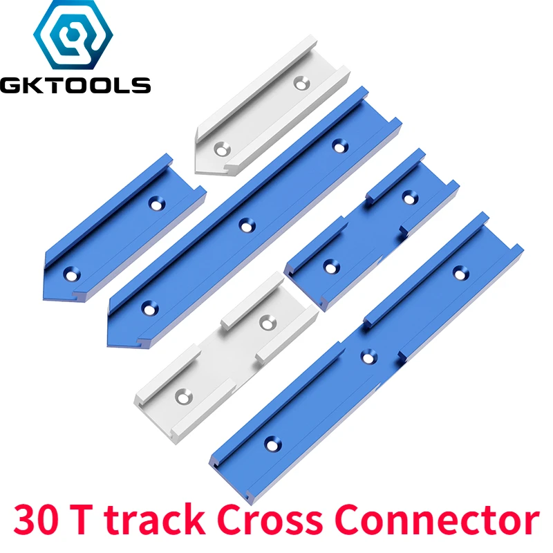 Woodworking Chute T Slot Cross Connector Track Miter Gauge Guide Rail Circular Saw Flip Table Table Track Intersection Parts