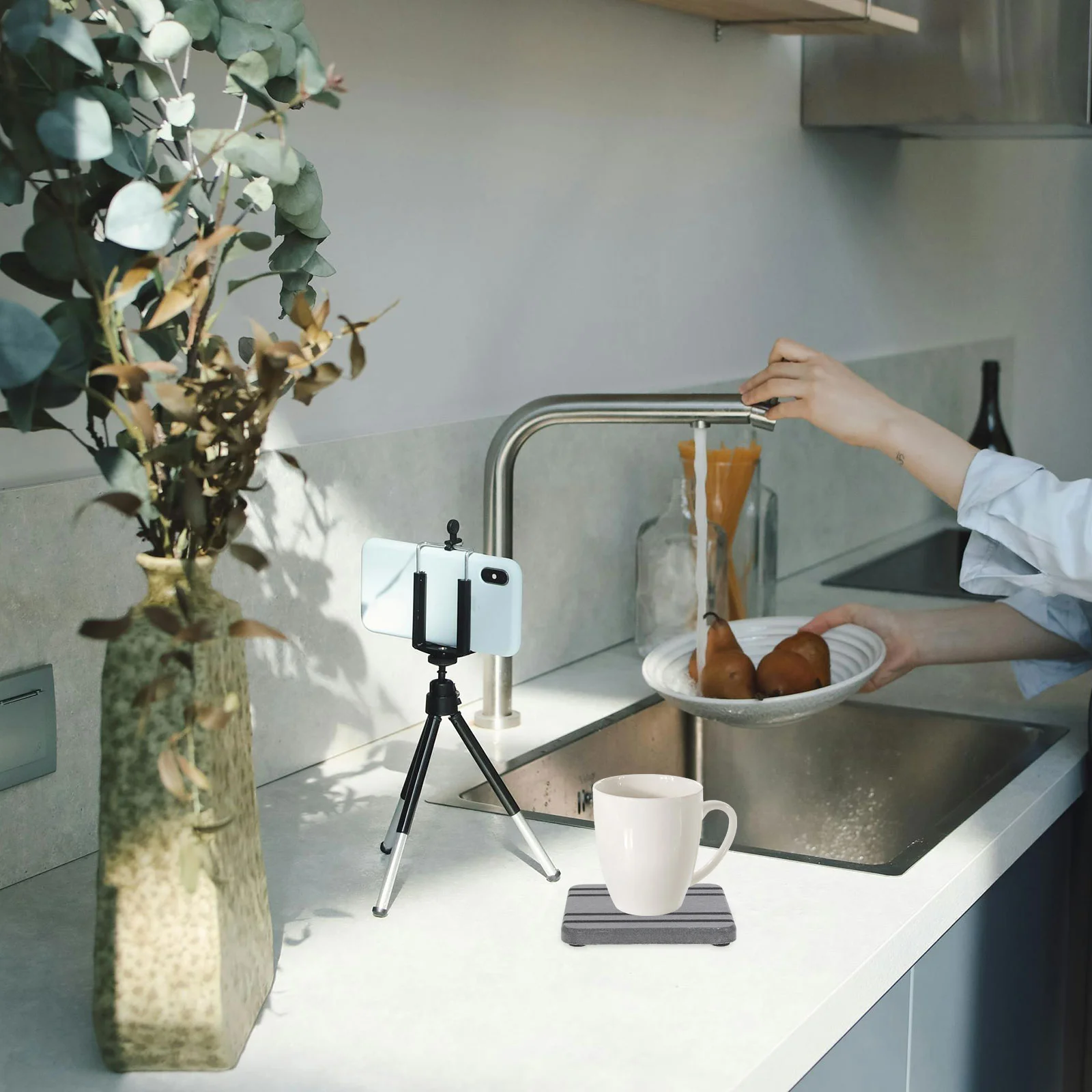 3 шт. диатомитовый поднос впитывающий камень сушилка для раковины кухонный