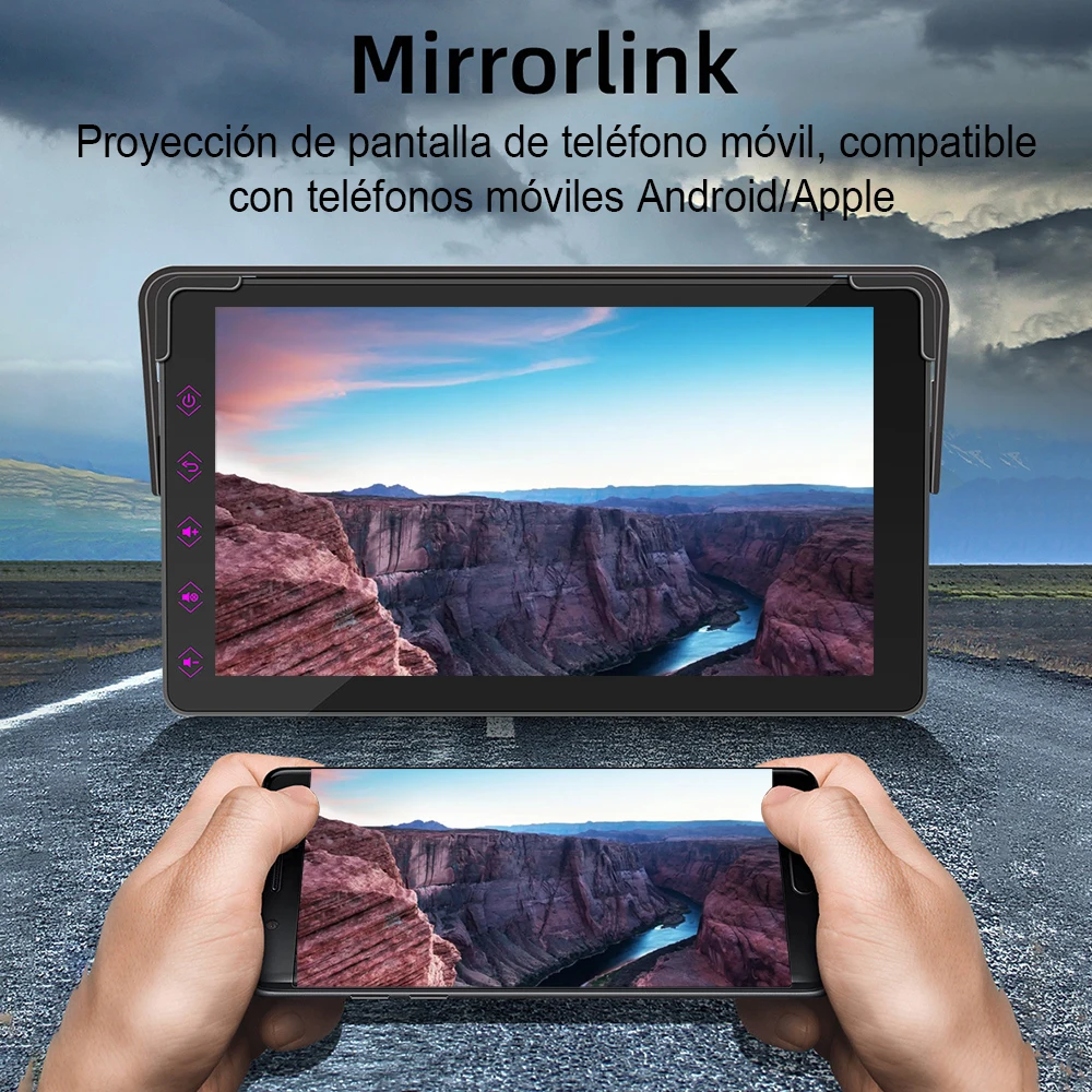 7-дюймовый автомобильный MP5 Carplay мультимедийный видеоплеер с камерой заднего вида