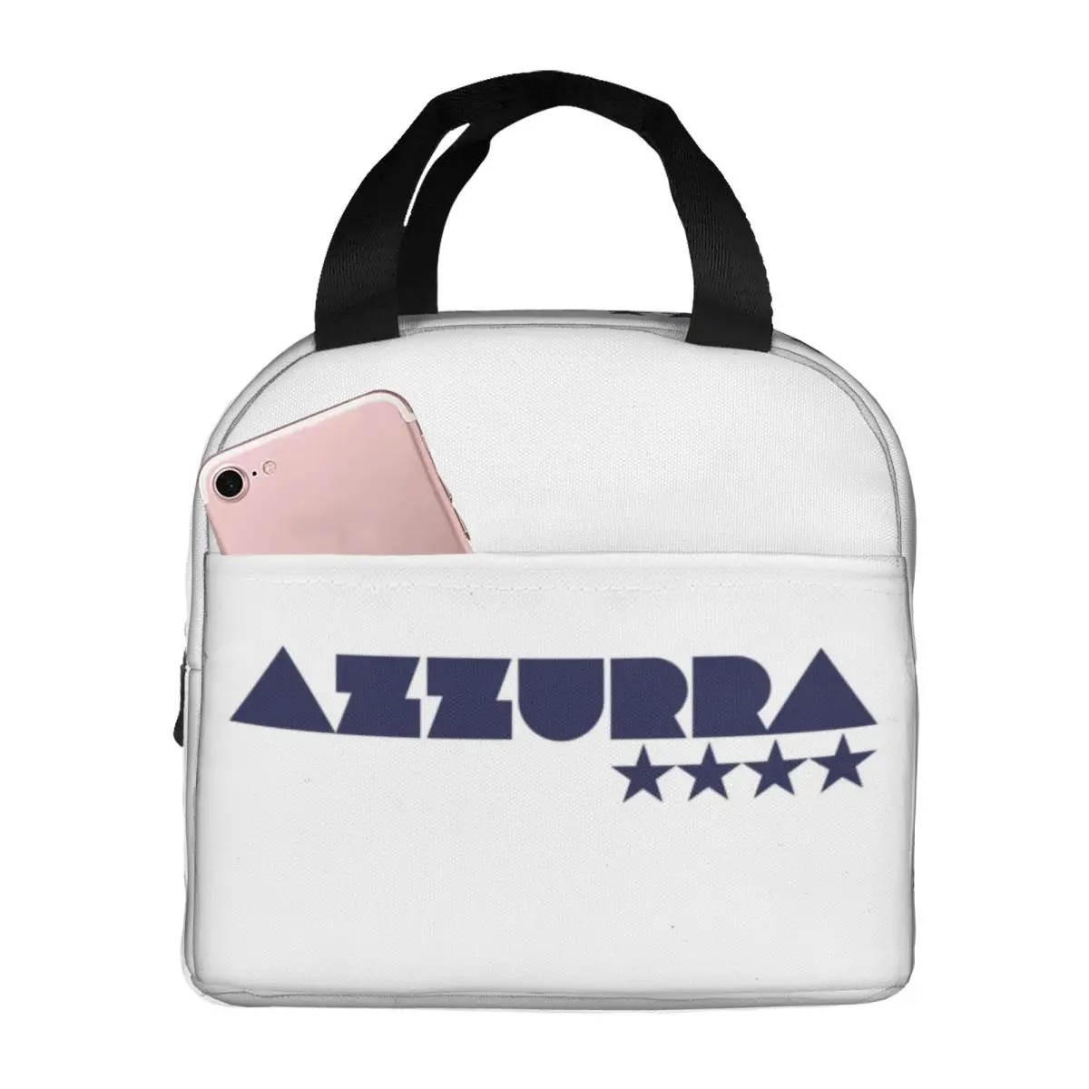 

Azzurra, Italian Football Fans Gift Thermal Insulated Lunch Bag Insulated bento bag Lunch Container Food Storage Bags High