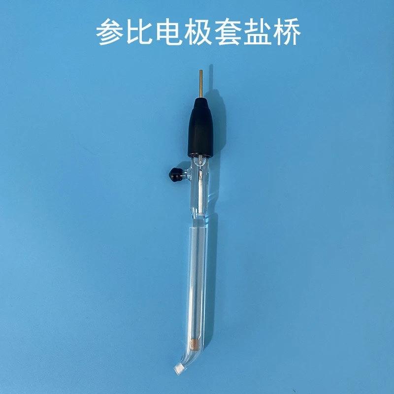 

6mmag / AgCl Silver Saturated Silver Chloride / Calomel Reference Electrode Salt Bridge Electrode Lugin Capillary Electrochemist