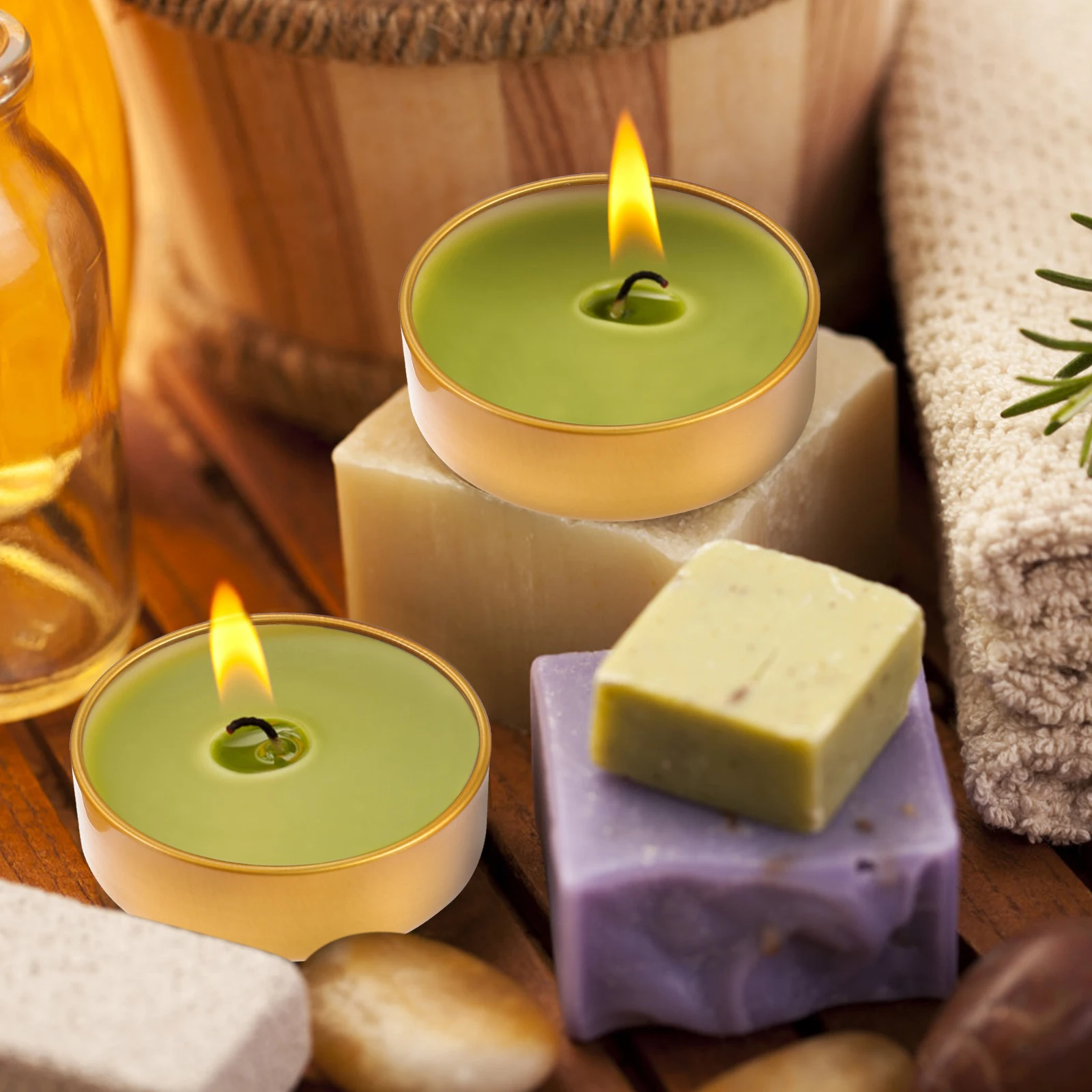 

12pcs 50ml Candle Tin Travel Tins Round Metal Tins Candle Containers Candle Jars Candle Container Tins Empty Storage Box for DIY