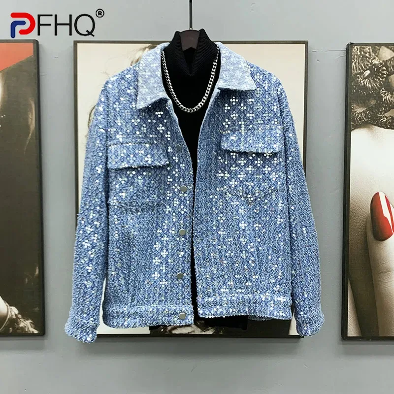 

Куртка мужская джинсовая на пуговицах, с индивидуальным дизайном