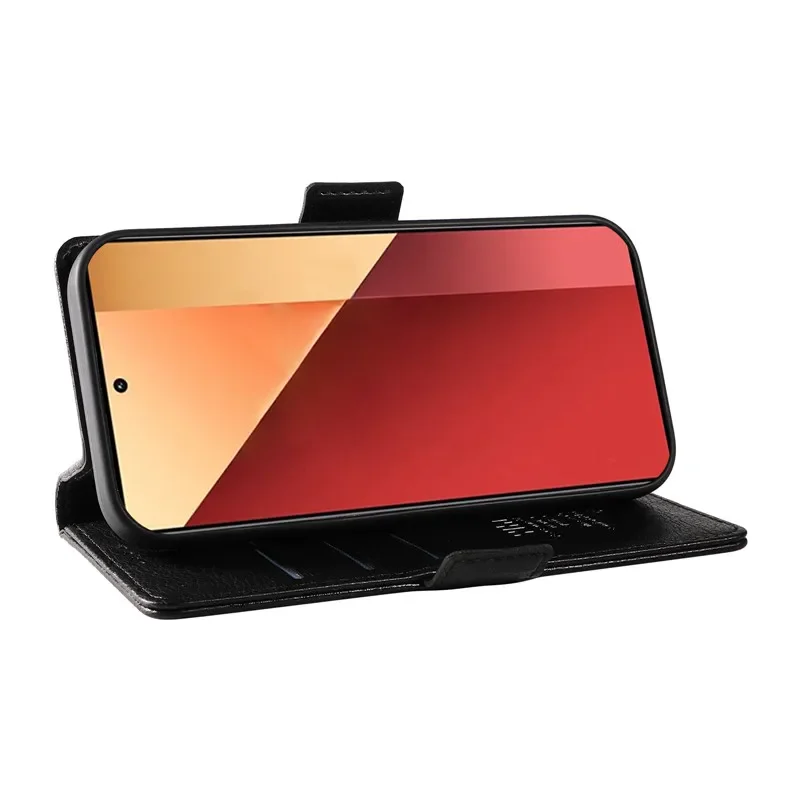 Чехол-бумажник с откидной крышкой Etui для Xiaomi Redmi Note 13 Pro 4G A3 13C Note13 + Plus