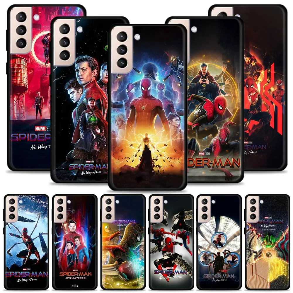 

Case For Samsung Galaxy S22 S21 S20 Ultra FE S22 S21 S20 S10 S9 S8 Plus S10e S7 Edge Marvel Spiderman 3 No Way Home Peter Parker