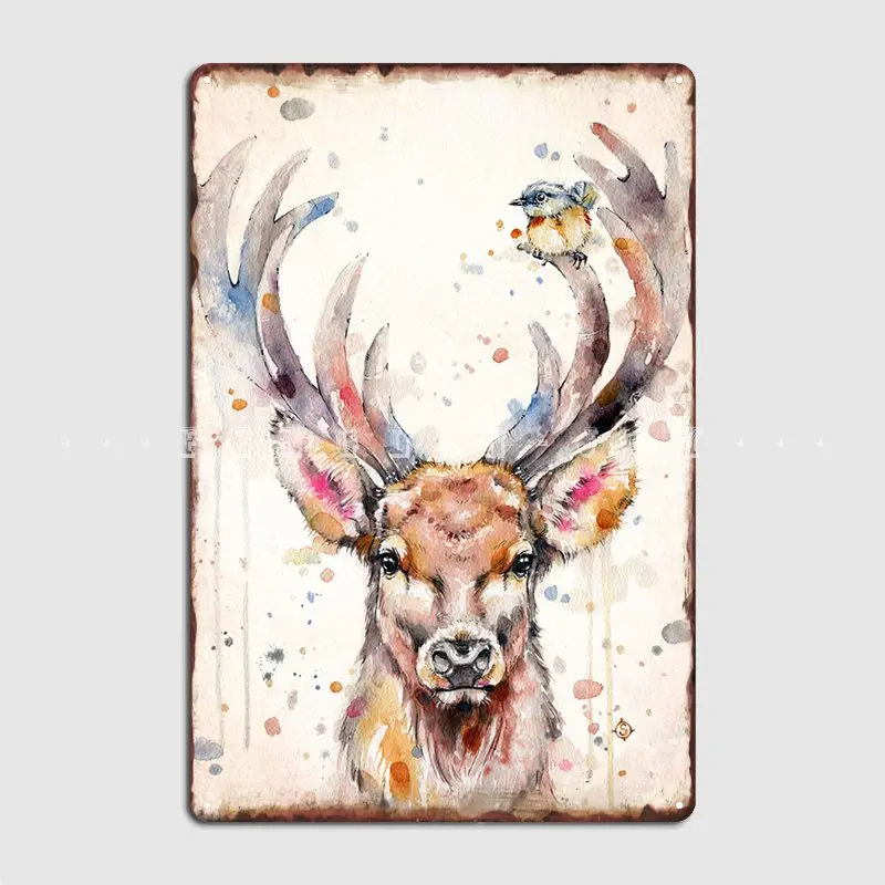 

Deery Me Metal Sign Club Bar Plaques Cinema Garage Funny Tin Sign Poster