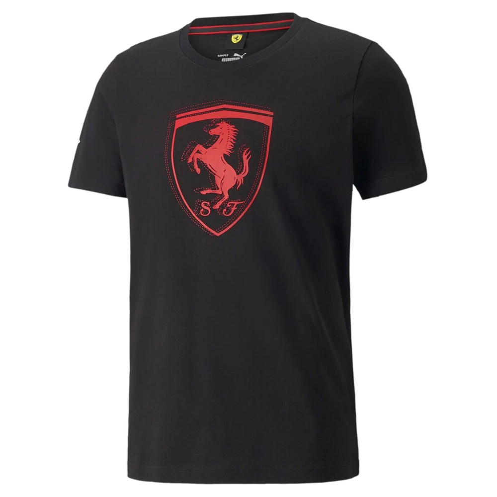 Футболка Puma Ferrari Race tonal Big Shield Tee 53375201 черный |
