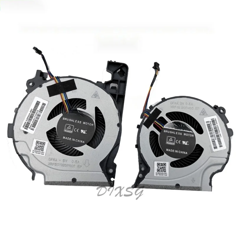 Вентилятор охлаждения процессора и графического ноутбука для HP Pavilion 15-CX CX0049NR CX0071