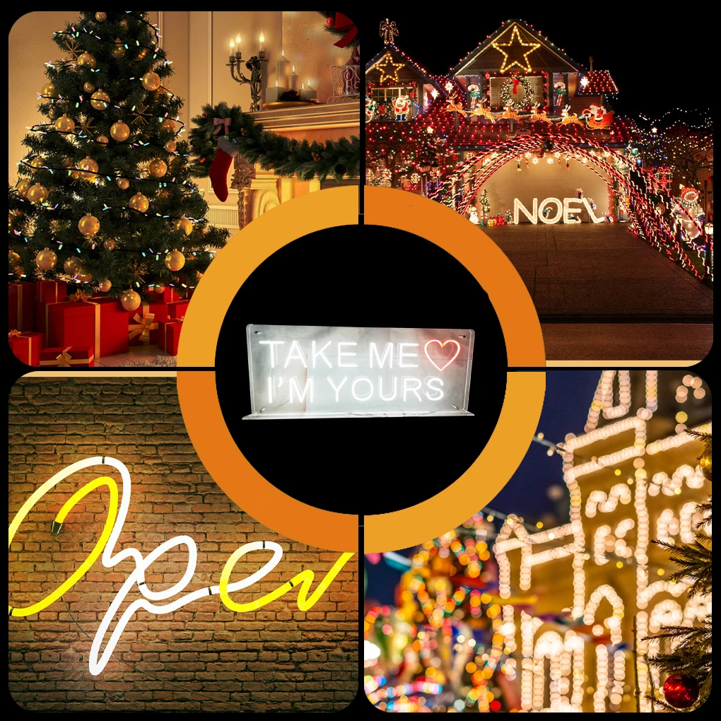 

Лампа неоновая в форме буквы, с регулируемой яркостью