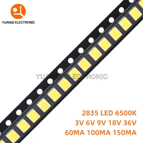 DSSRQI 2835 SMD светодиоды белые 100 шт