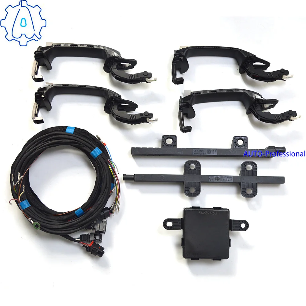 

For Audi A3 8Y Black Four Door Handle Keyless Entry System