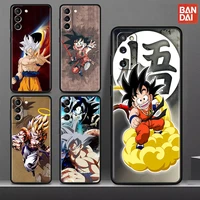 dragon ball cartoon shockproof case for samsung galaxy s22 ultra s20 fe s21 plus s10 lite s10e s9 s8 s7 soft luxury phone cover