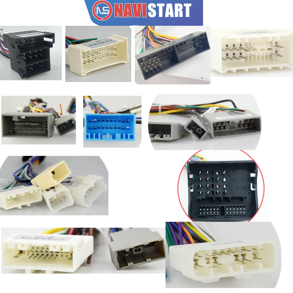 

NAVISTART Car Radio Stereo Wiring Harness Cable Adapter For for Suzuki Buick ISO Hyundai Kia Honda Toyota Nissan Peugeot Citroen