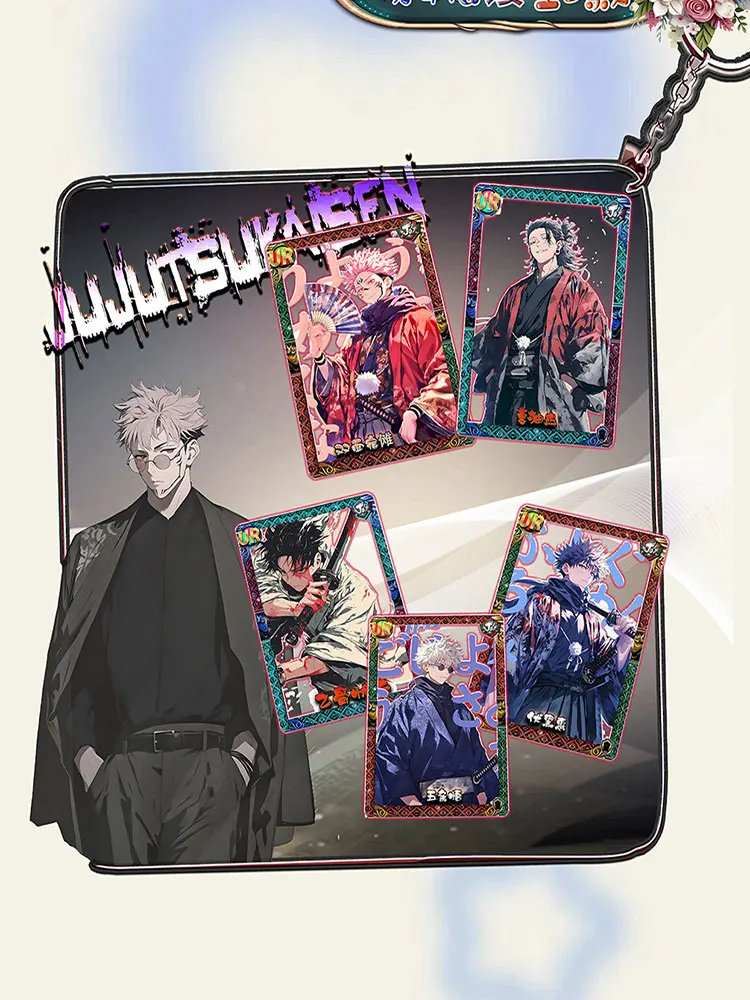 Оптовая продажа Цветная бумага Jujutsu Kaisen Коллекционная карта для хобби JJK Booster Box Gojo