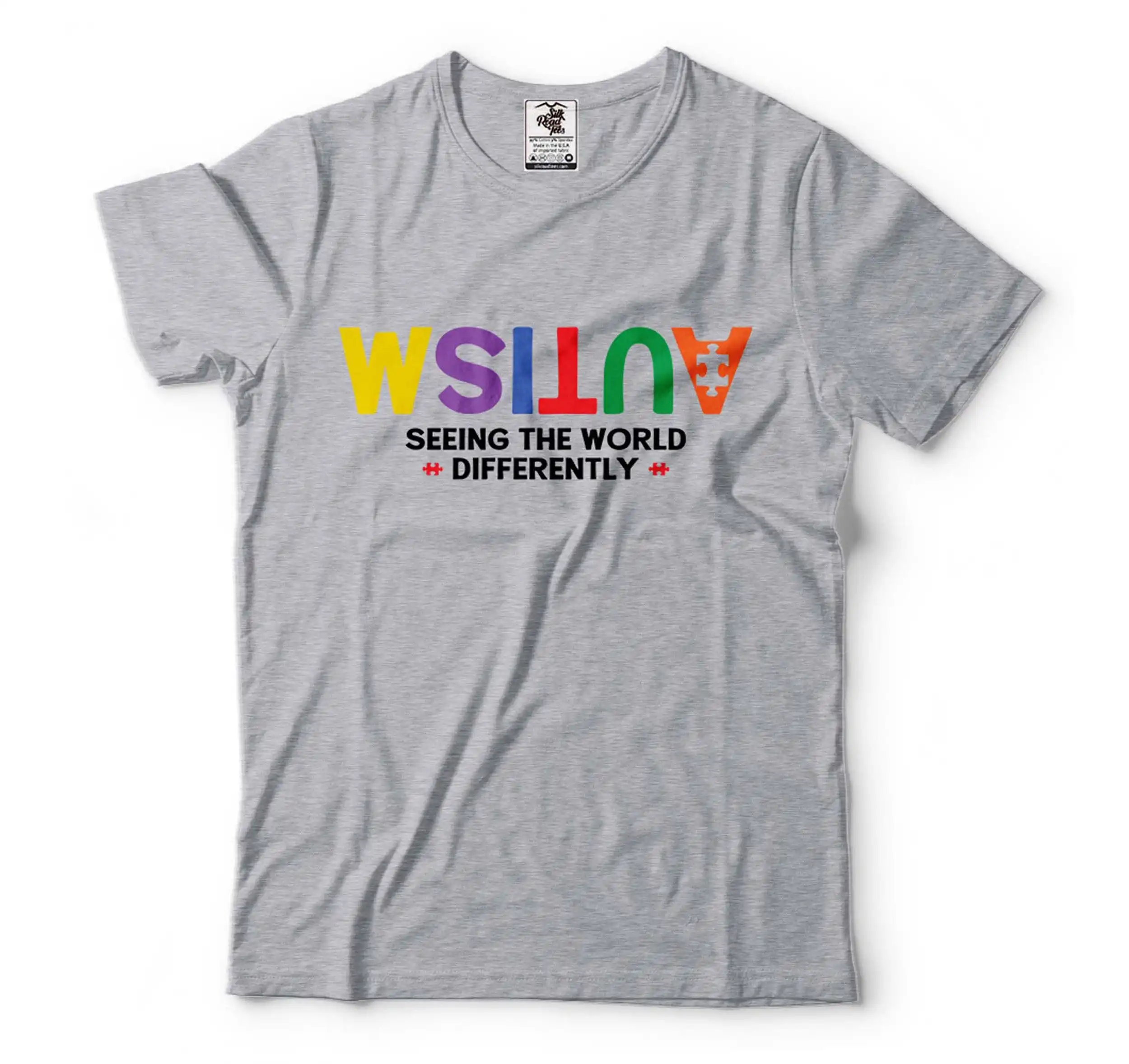 Футболка с аутизмом картинка картинкой по-разному