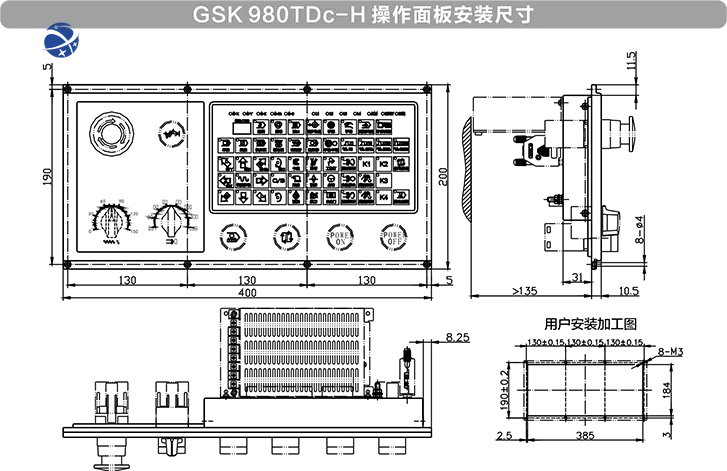 ЧПУ контроллер GSK-980TDc Guangzhou токарная система популярная оригинальная