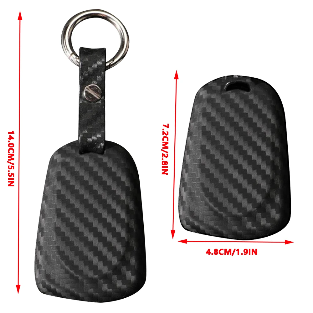 Чехол для Cadillac ATS CTS CT6 XTS XT4 силиконовый чехол из углеродного волокна