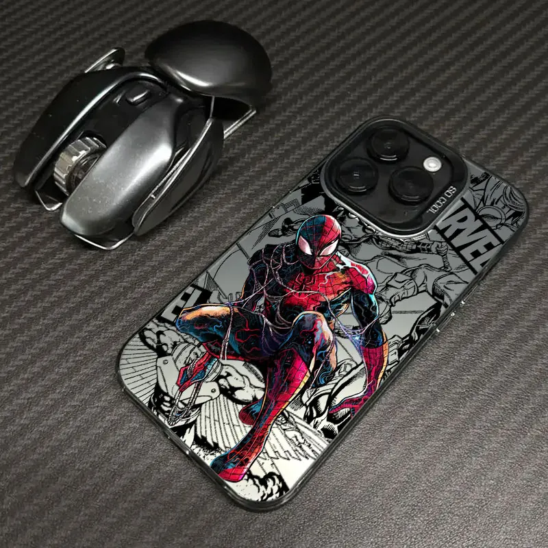 Чехол для телефона Cool Marvels Spidermans для Xiaomi Redmi Note 7 8 9 9S 10 11 12 13 14 15 Pro Plus 4G 5G, матовая задняя крышка с защитой от падения (art.: 3920d9ee8151f) - 3920d9ee8151f