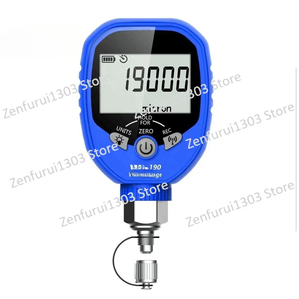 Цифровой вакуумный измеритель микронный 0-19000 микрон хладагента 1/4 дюйма SAE VGS-190