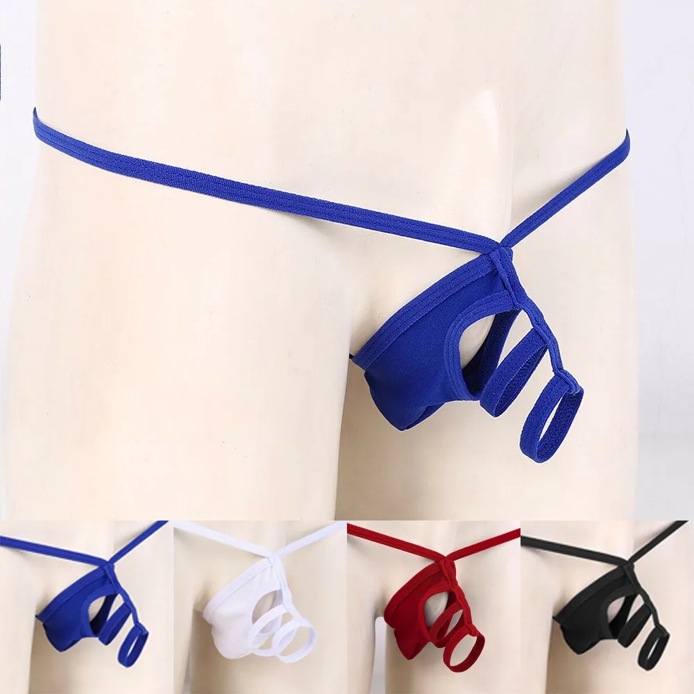 

Mens Sexy G String Thongs Bikini Open Briefs Sexy Comfy Breathable Soft Underwears T Back Briefs Fashion Quick Dry Thong Male