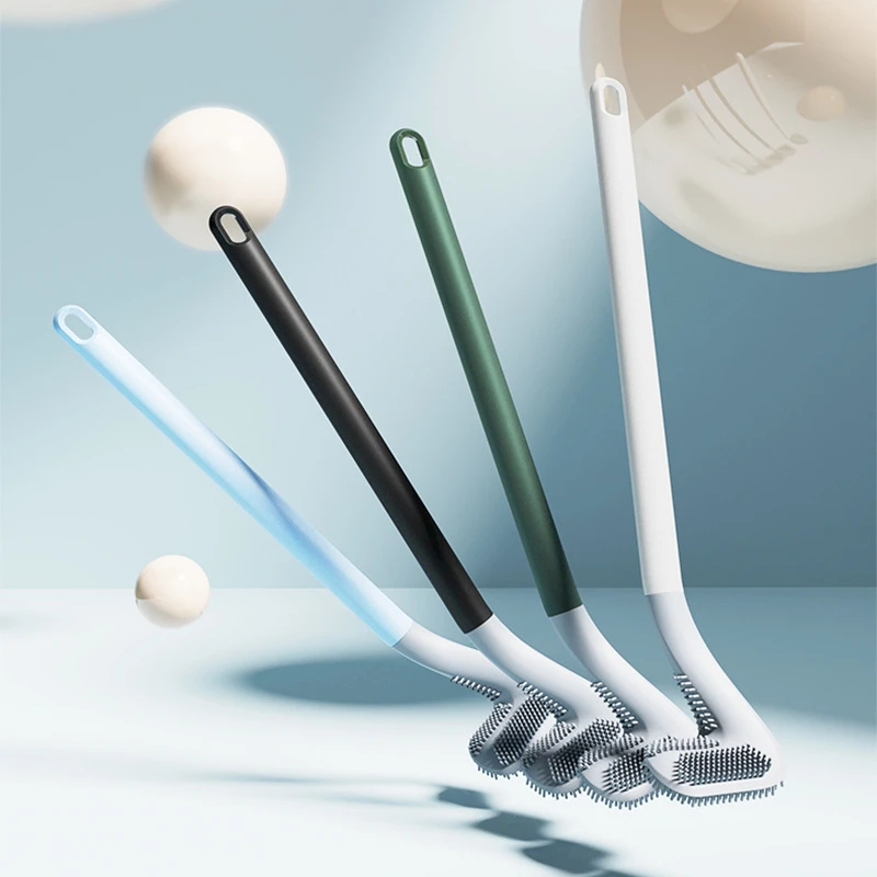 

Silicone Golf Toilet Brush,Bathroom Cleaning Tool Toilet Cleaning Brush for WC Accessories Home Bathroom Accessories Sets