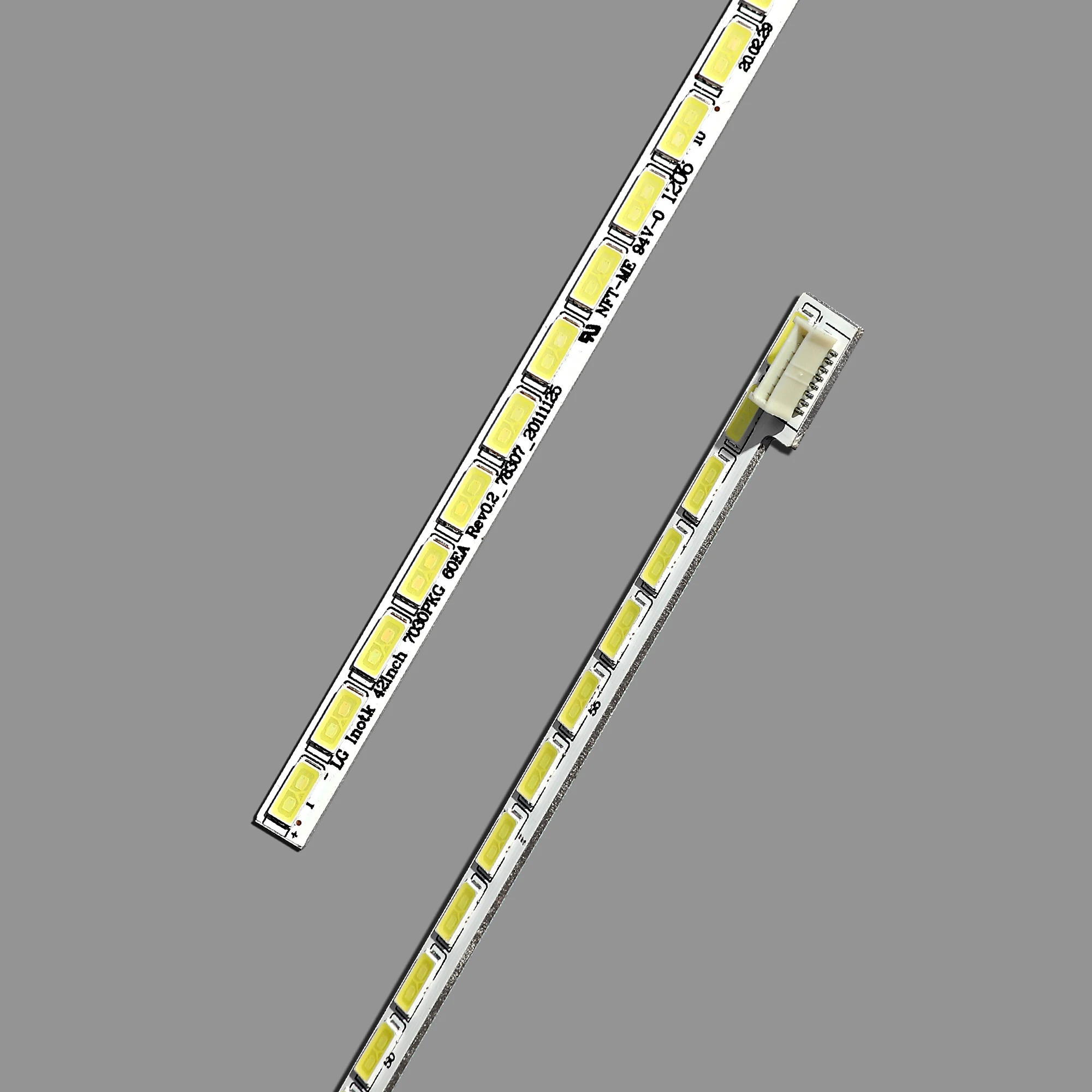 

10Pcs x 42" LED Backlight for LIG 42LS570T 42LS570S 42LS575S T420HVN01.0 ES 42inch 7030PKG 60ea 74.42T23.001-2-DS1 60LED 525mm