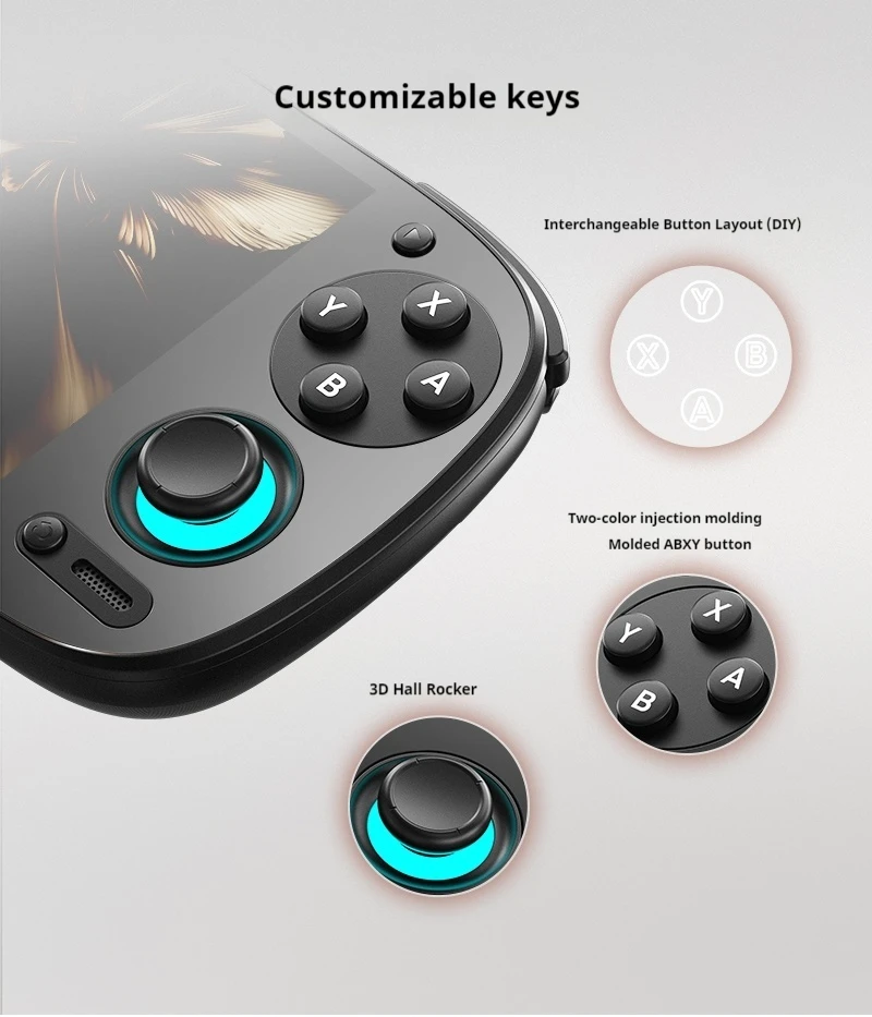 Портативная игровая консоль Retroid Pocket 5, видеоплеер, ретро