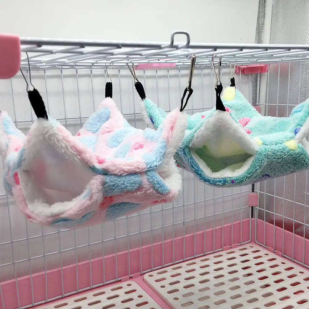 Гамак для домашних животных маленькая клетка подстилка слайдер сахара мягкое