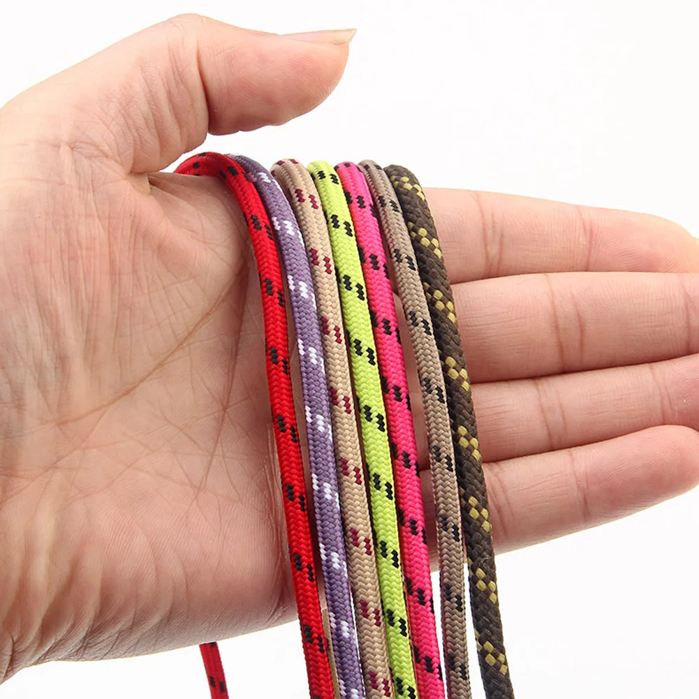 

1Pair Round Colorful Shoelaces Top Quality Polyester Shoes Lace Classic Round Shoelace Sneakers Boots Shoes String