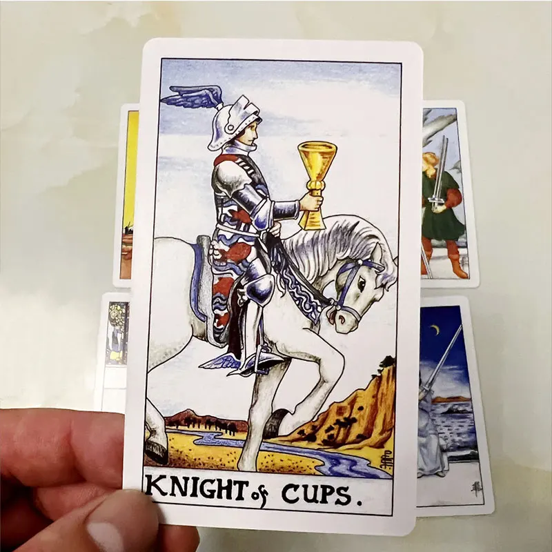 Универсальная колода Таро Уайта с бумажным руководством английские карты для